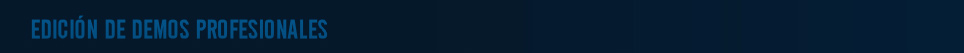 Edición de demos profesionales
